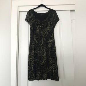 Karen Kane Leopard Print Sheath Dress